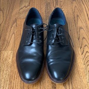 Mens Black Dress Shoes s12 Aston Grey